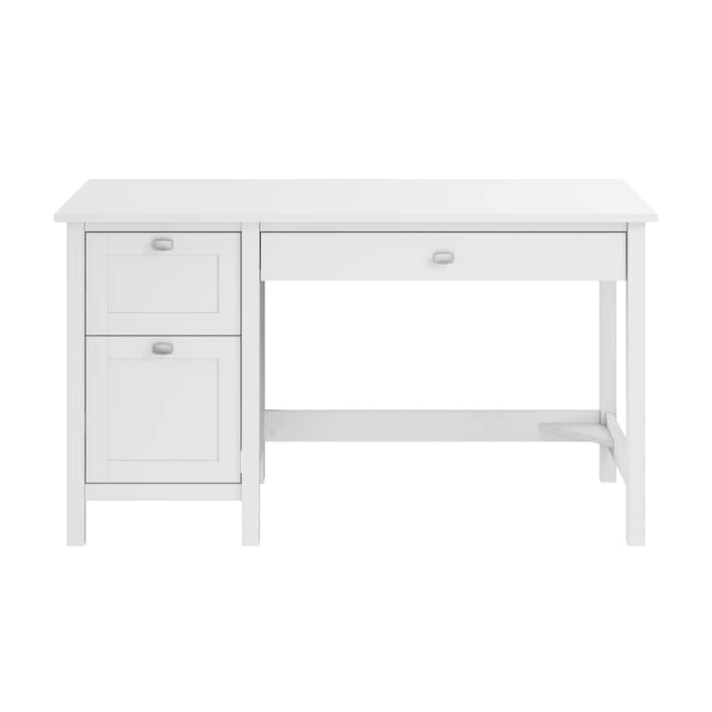 Broadview 54W Computer Desk with Drawers by Bush Furniture