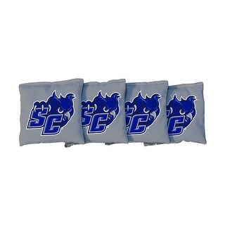 Southern Connecticut State Owls Grey Cornhole Bags