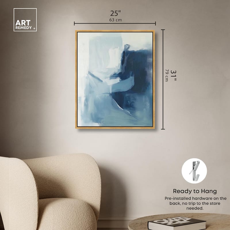 Glacial Reflections I Canvas by Art Remedy