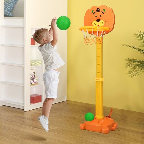 Shop Costway Adjustable Kids 3 In 1 Sports Activity Center Tiger