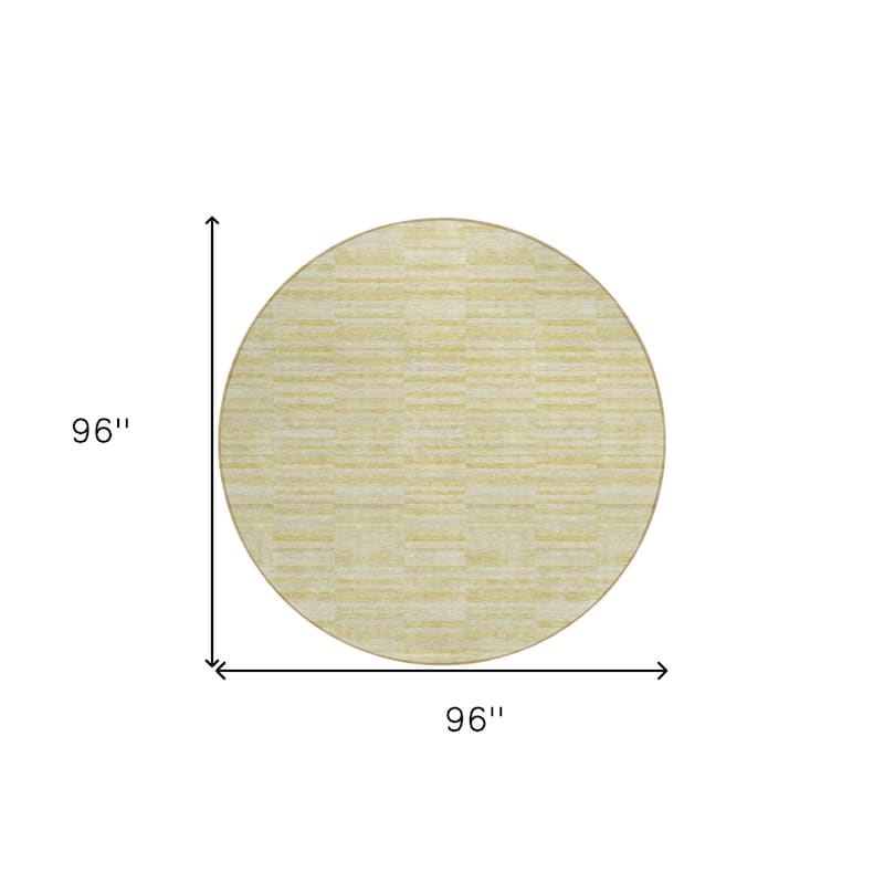 HomeRoots Striped Transitional Rectangle Outdoor Rug