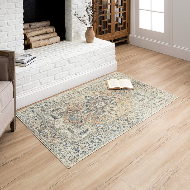 Mohawk Home Rhea Ornamental Medallion Area Rug