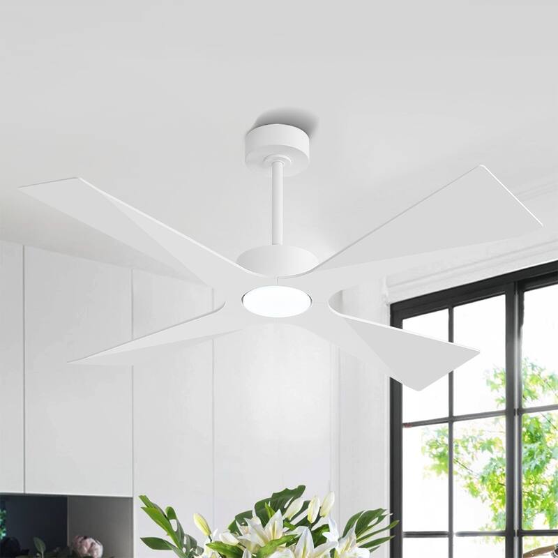 MLiAN 54 In. 4 -ABS Blades Wet Rated Outdoor Ceiling Fan with Remote