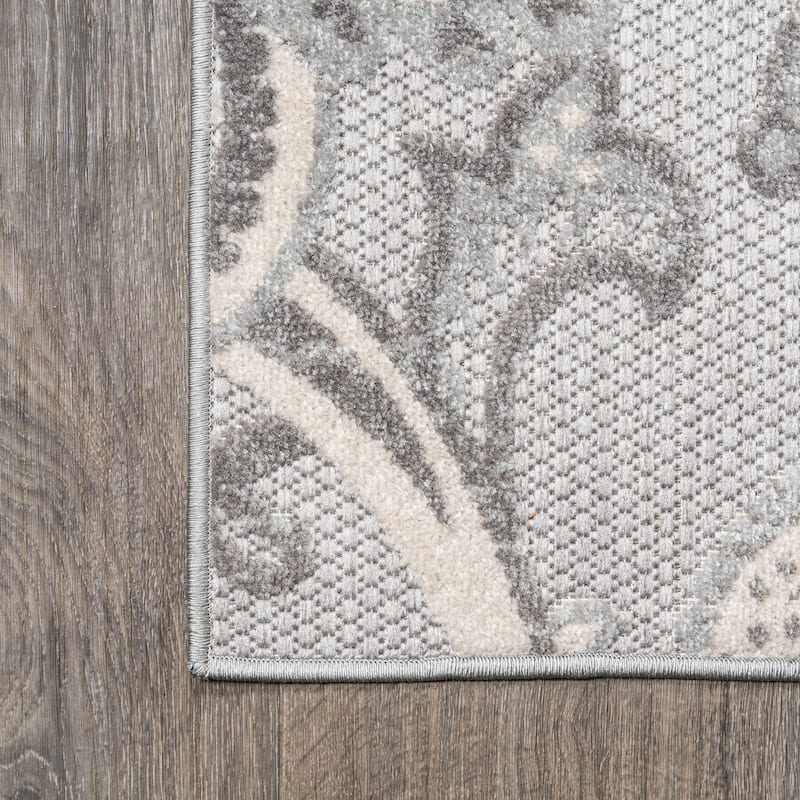 JONATHAN Y Lucena Paisley High-Low Indoor/Outdoor Area Rug
