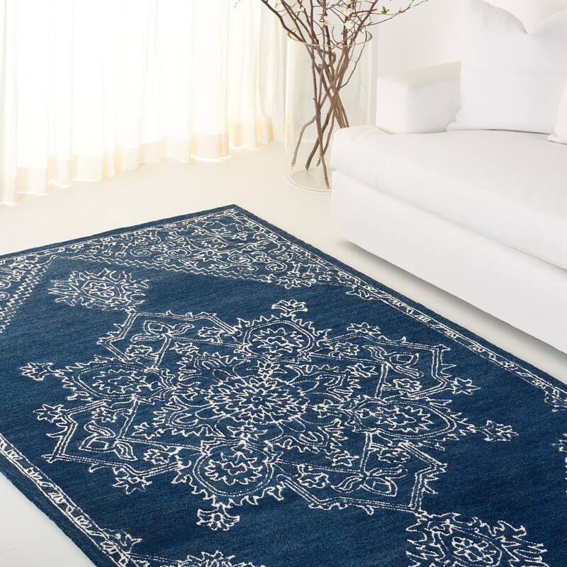 Lauren Ralph Lauren Handmade Gunlaug Oriental Medallion Wool Rug