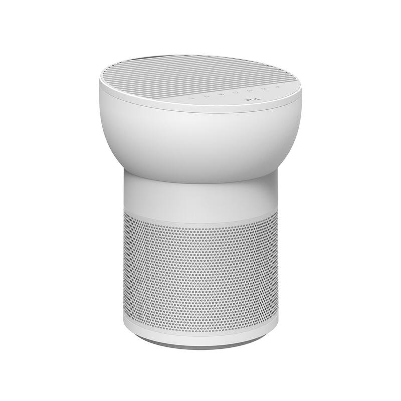 TCL A215B Breeva A2 Home HEPA H13 Filter Clean Compact Air Purifier 360, Black - 2.9