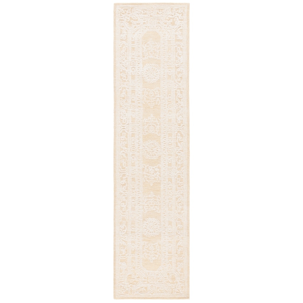 SAFAVIEH Handmade Ebony Tammy Modern Wool Rug