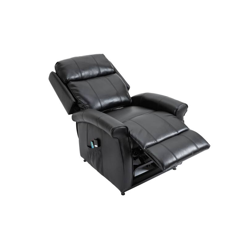 GZMR Faux Leather Elderly Power Lift Recliner Chair