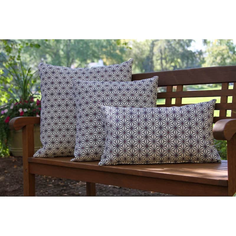 16" x 16" Indoor/Outdoor Throw Pillow, Set of 2 - N/A