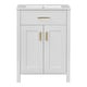 preview thumbnail 12 of 20, GDFStudio - Nova Bathroom Vanity Cabinet with Single Ceramic Sink, Soft-close Doors & Adjustable shelf
