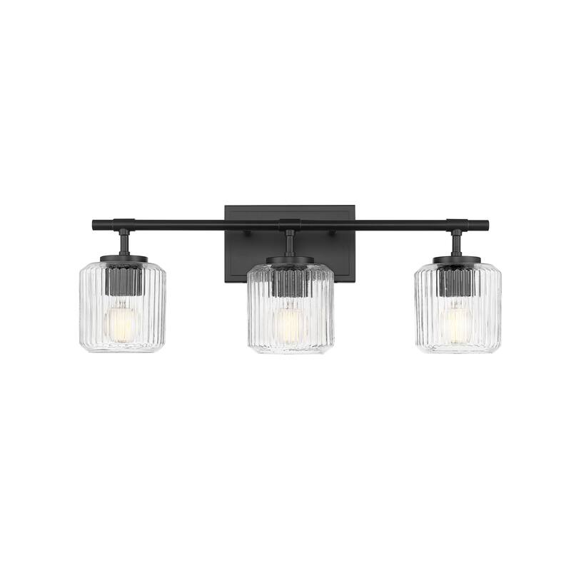 Z-Lite Landon 3 Light Vanity - Matte Black