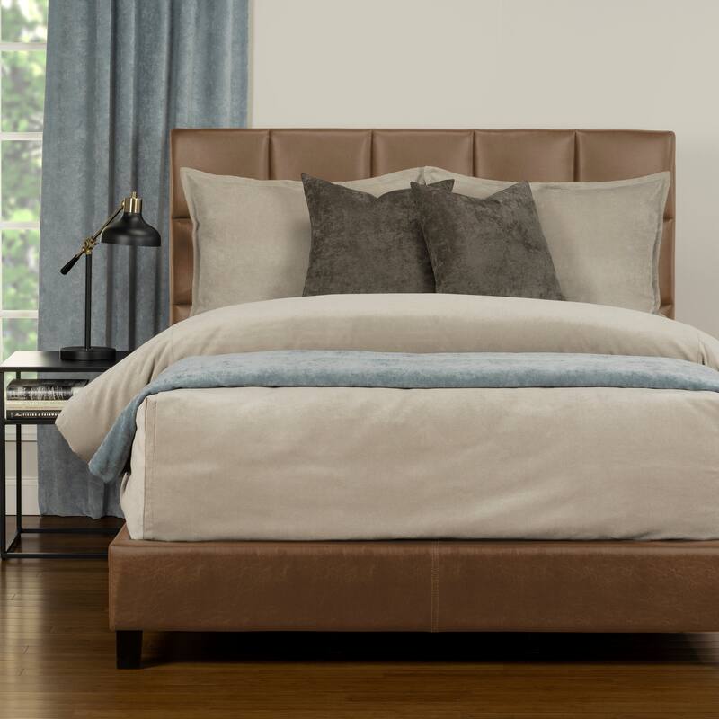 Mixology Padma 3 Piece Bed Cap Comforter Set with Sewn Corners