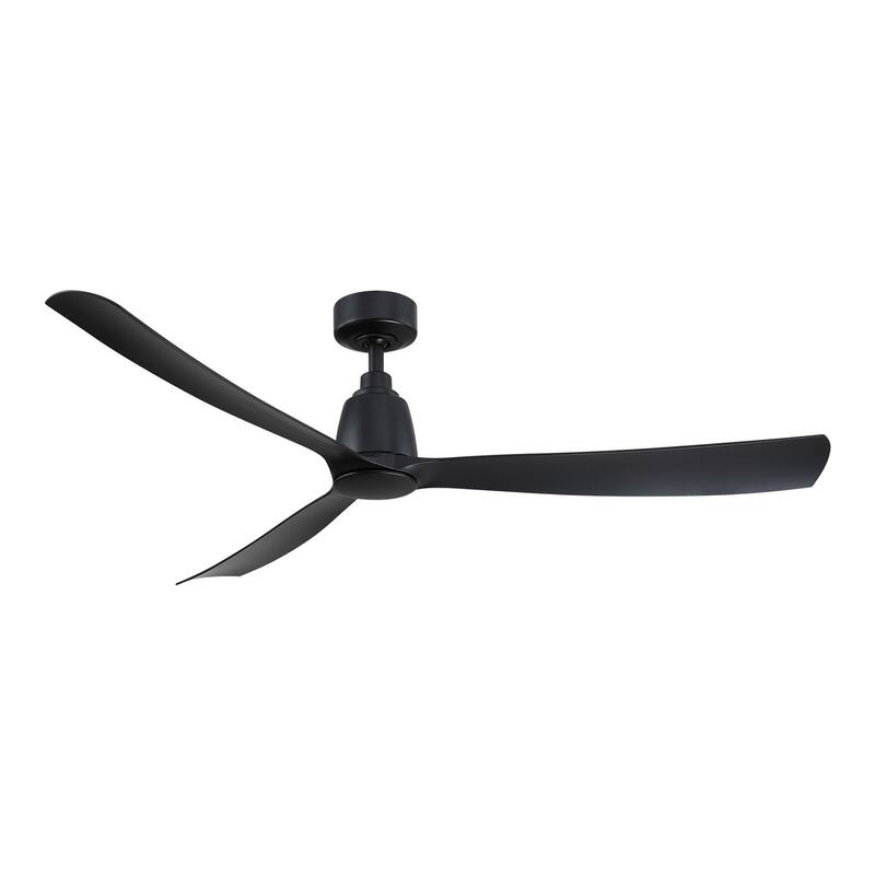Fanimation Kute 60 inch Indoor/Outdoor Smart Ceiling Fan with Remote - Black
