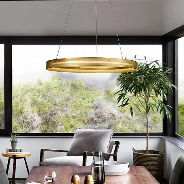 slide 2 of 7, Antique Gold Wagon Wheel LED Chandelier