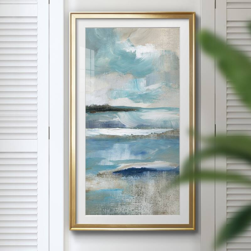 Distant Drama I Premium Framed Print - Ready to Hang