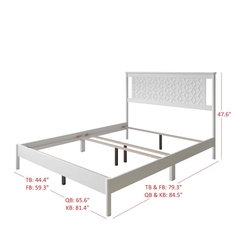 Clayfell Tuskegee Panel Bed