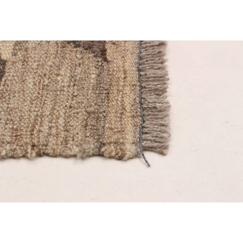 Sivas Brown Kilim 6'0" x 8'2" - 6'0 x 8'2