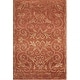 preview thumbnail 69 of 69, SAFAVIEH Couture Hand-knotted Tibetan Glynys Modern Wool Rug 2' x 3' - Rust/Gold - Rectangle
