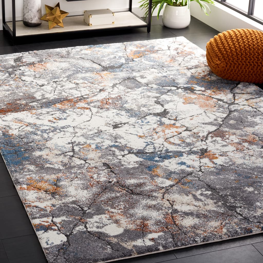 SAFAVIEH Cyrus Shag Miria Modern Abstract Rug