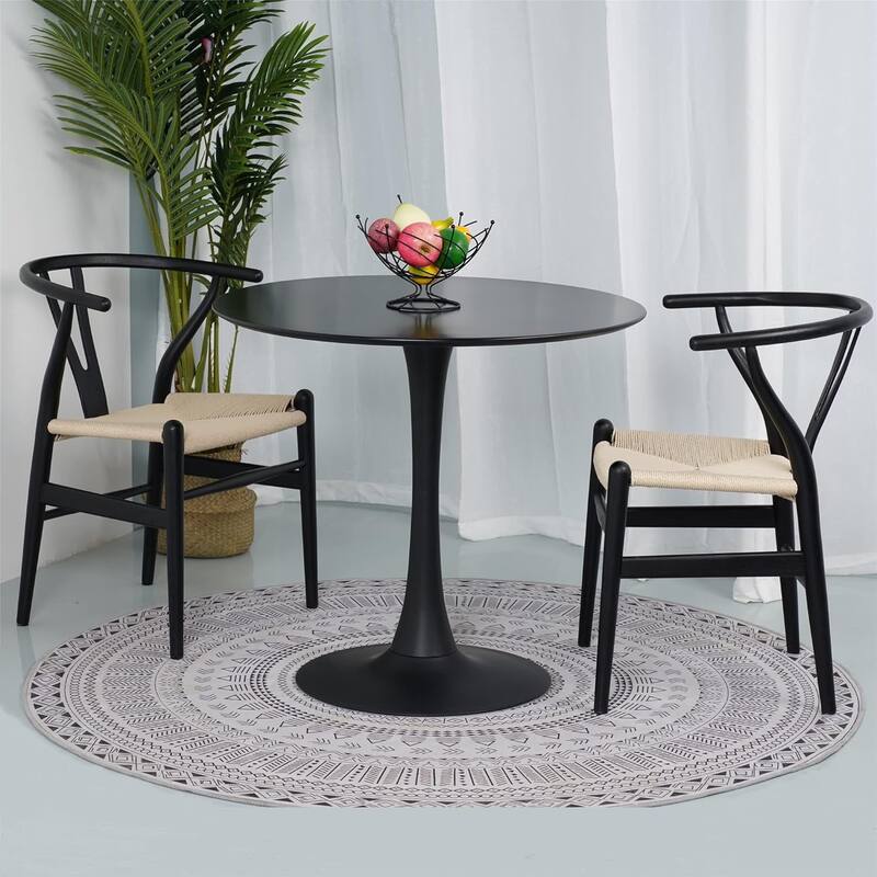 Wish bone Solidwood Dining Chair Woodcord Chair ( set of 4)