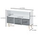 preview thumbnail 5 of 17, Kids bookcase with Collapsible Fabric Drawers Grey