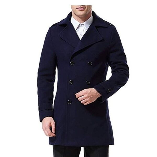 mens overcoat slim fit