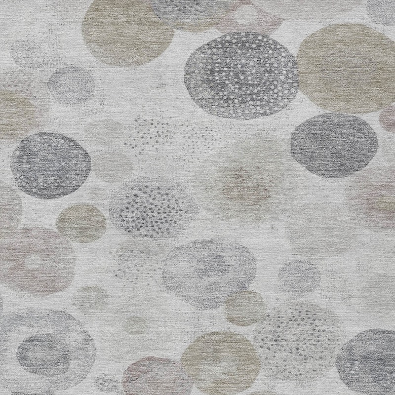 HomeRoots Geometric Transitional Rectangle Outdoor Rug