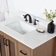 preview thumbnail 140 of 177, Altair Hadiya Bathroom Vanity with Composite Stone Countertop without Mirror