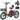 Folding Electric Tricycle for Adults, w/ Basket and Removable Battery