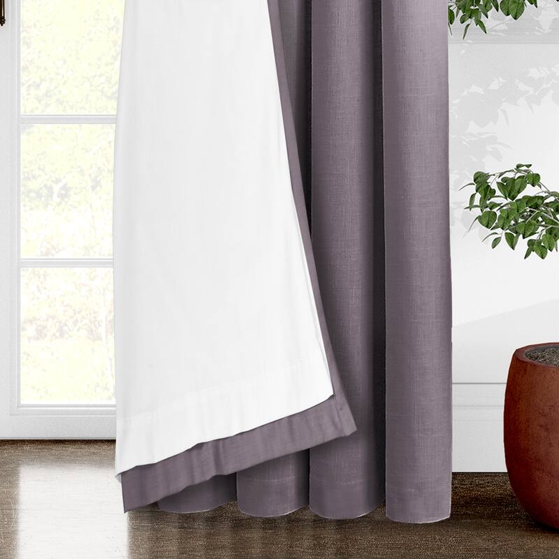 6ix Tailors Elsie Lilac Pinch Pleat Drapery Panels Pair