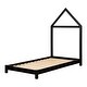 preview thumbnail 7 of 29, South Shore Sweedi Bed with House Frame Headboard