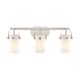 Option Satin Nickel / Matte White