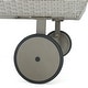 preview thumbnail 16 of 21, Portofino Casual 2 Piece Sunbrella Outdoor Patio Lounger & Mattress