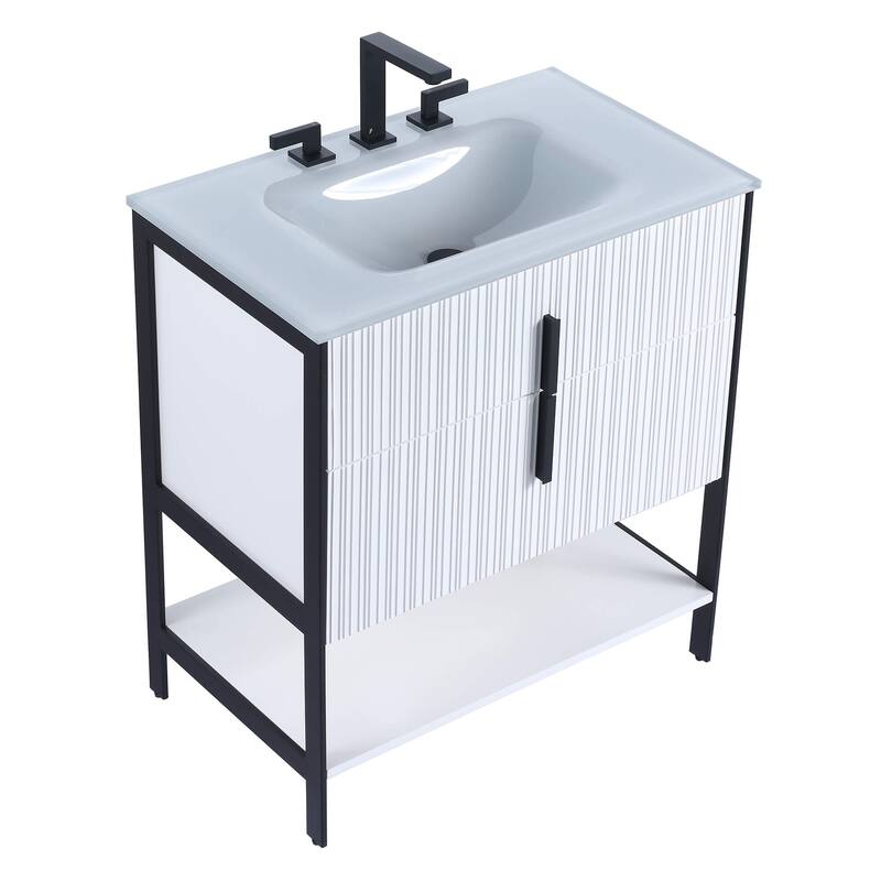 Fine Fixtures Serenity Modern bathroom vanity