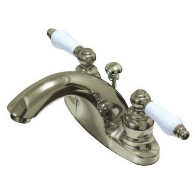 Kingston Brass English Country Centerset Bathroom Faucet with Pop-Up