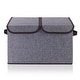 preview thumbnail 2 of 14, Enova Home Collapsible Storage Bins with Cover