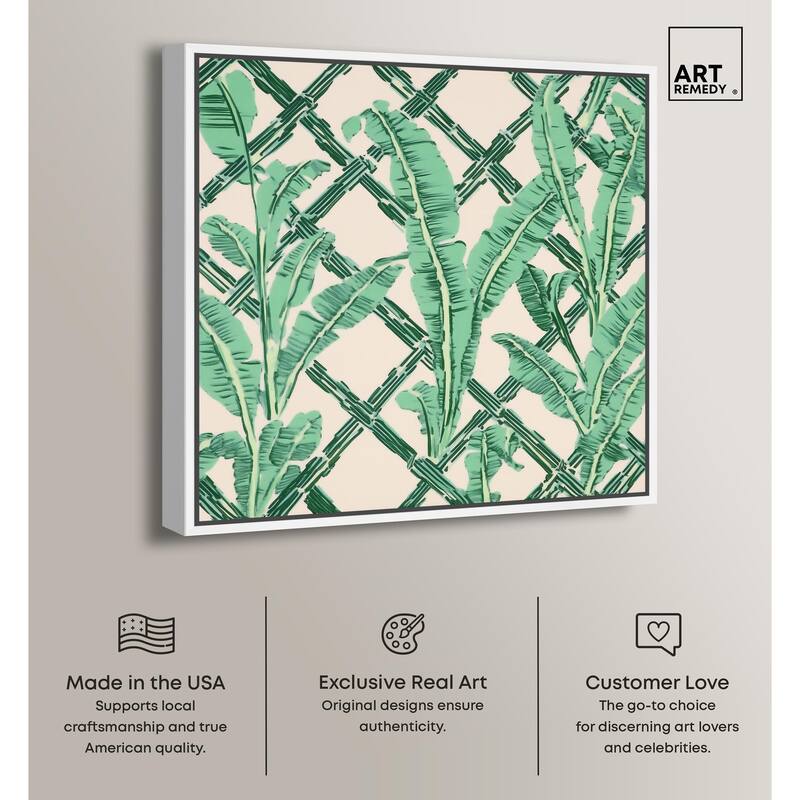 Vibrant Squiggles Canvas by Art Remedy