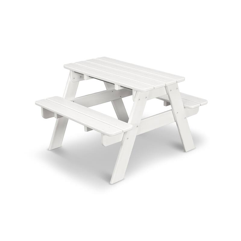 POLYWOOD Kids Outdoor Picnic Table