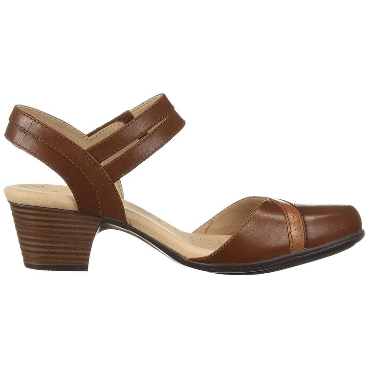Clarks women's valarie shop rally heeled sandal
