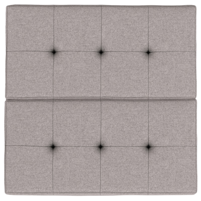 WYNDENHALL Lancaster 36 inch Wide Contemporary Square Storage Ottoman