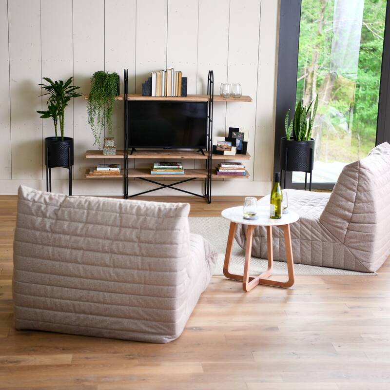 Embossed Metal Planters with Stand