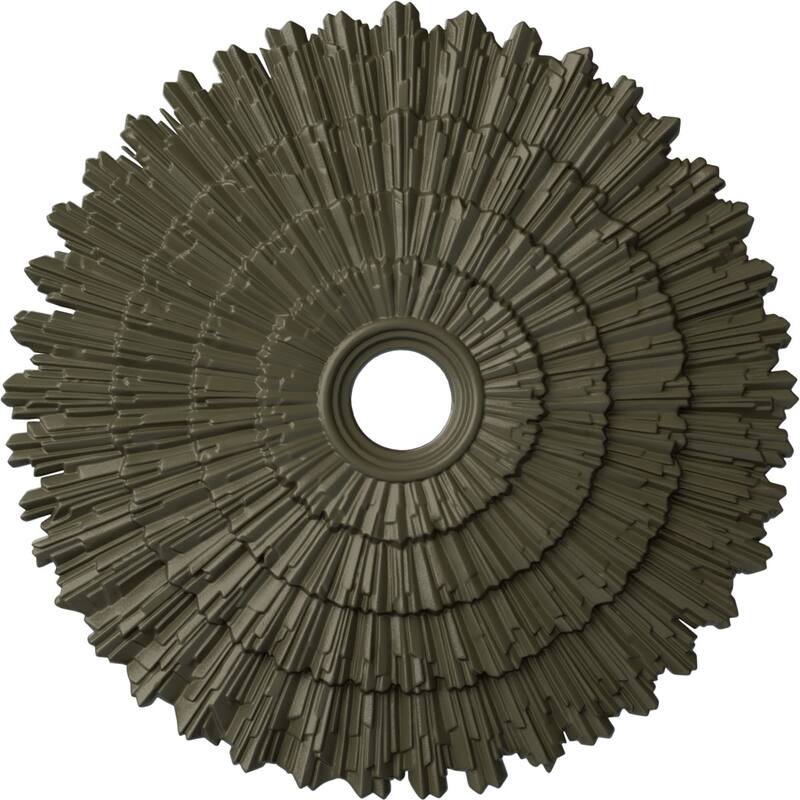 24 3/4"OD x 3 1/4"ID x 1 7/8"P Eryn Ceiling Medallion