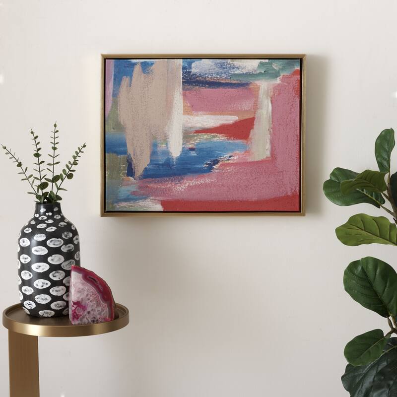 SAFAVIEH Phera Rejuvenation 20 x 16 Framed Linen Canvas Wall Art - 18.9 In. W x 0.03 In. D x 14.9 In. H
