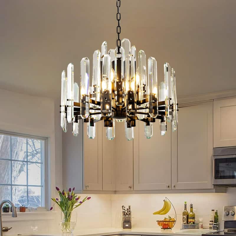 KAYLA 24- 54in Modern Luxury Crystal Chandelier Lighting - LED Ceiling Light Fixture