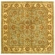 preview thumbnail 10 of 32, SAFAVIEH Handmade Heritage Alexia Traditional Oriental Wool Rug 6' x 6' Square - Green/Gold