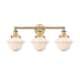 Option Brushed Brass / Matte White