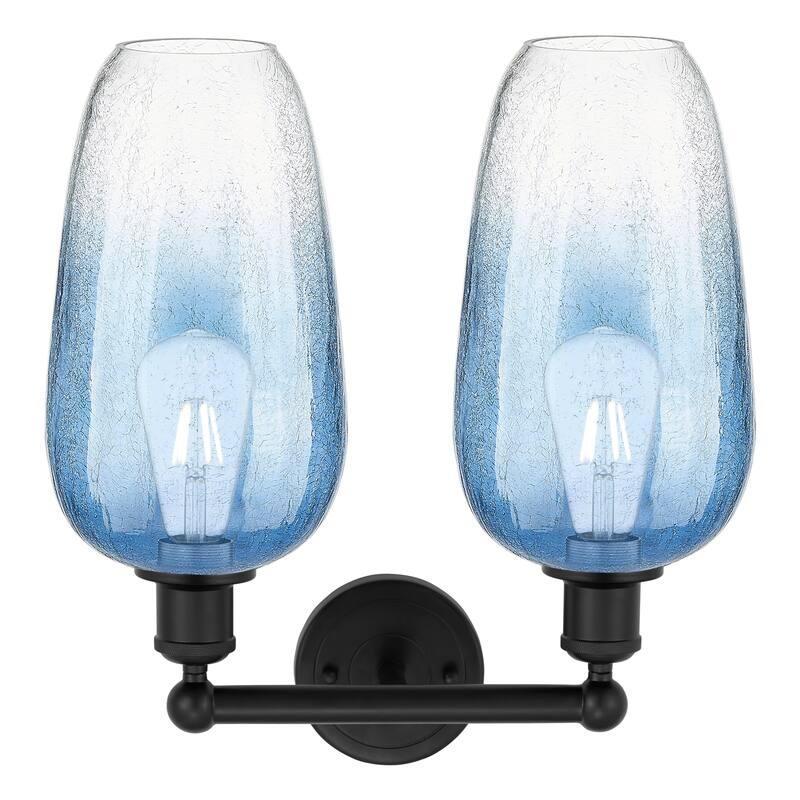 Innovations Lighting Endless Possibilities Edison - Brookhaven Flute - 2 Light 16" Bath Vanity Light