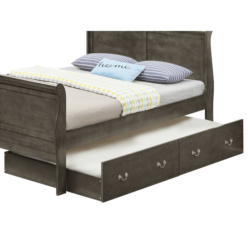 Glory Furniture Louis Phillipe Trundle Bed