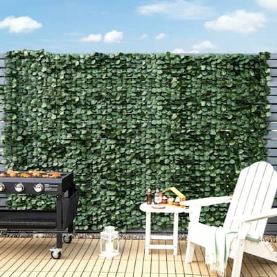 118 x 39 Inch Artificial Ivy Privacy Fence Screen for Fence Decor - 118" x 39.4" (L x W)