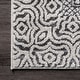 preview thumbnail 3 of 21, Nuloom Light Grey Aztec Print Area Rug